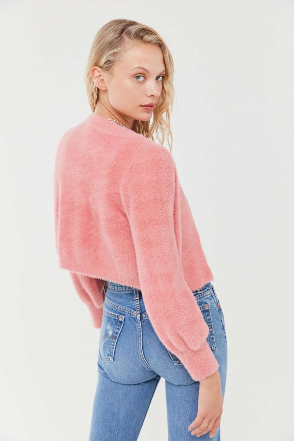 for love and lemons cropped cardigan