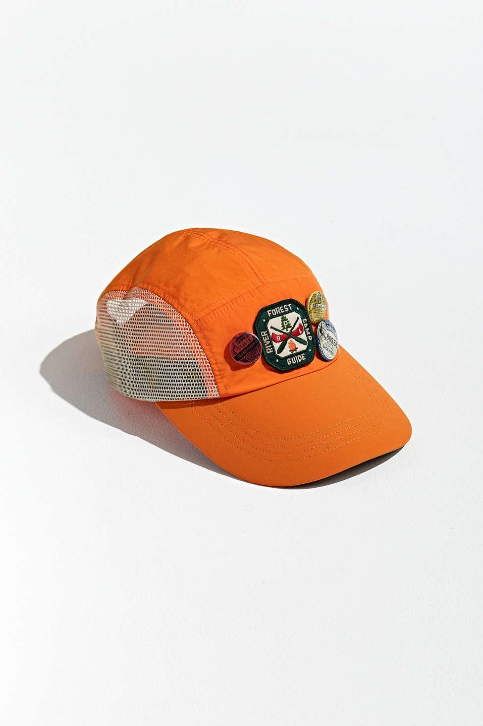 Polo Ralph Lauren Forest Guide 5-panel Fishing Hat in Orange for Men | Lyst
