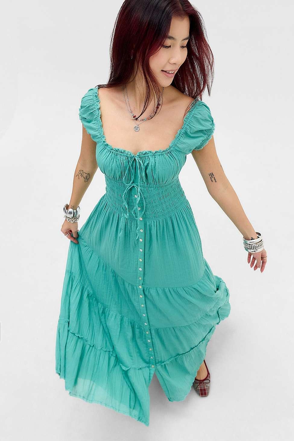 jaase indigo maxi dress Penny Midi Dress