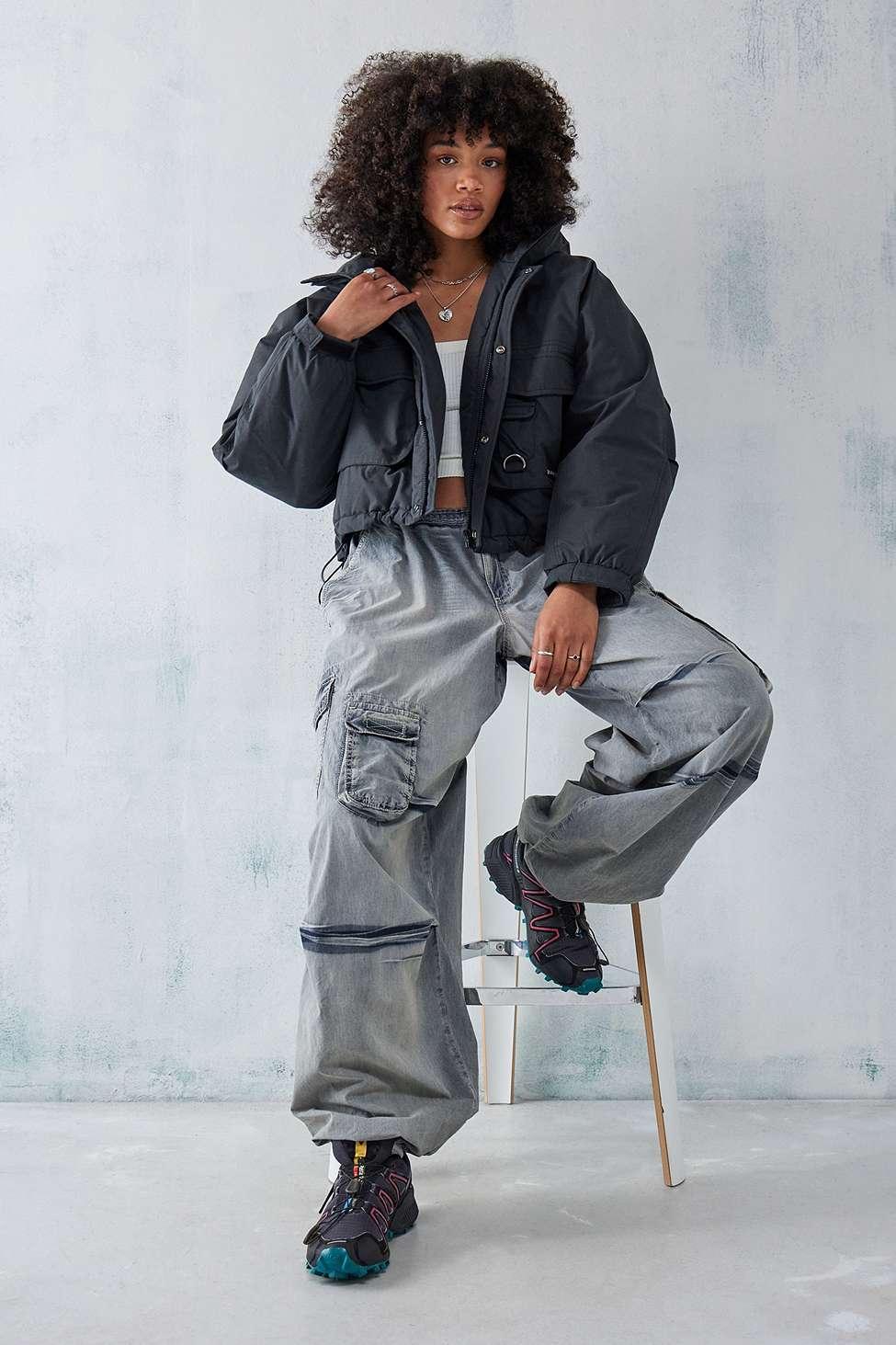 Utility Jacket Topshop Cargo Jacket Topshop Petite Oversized