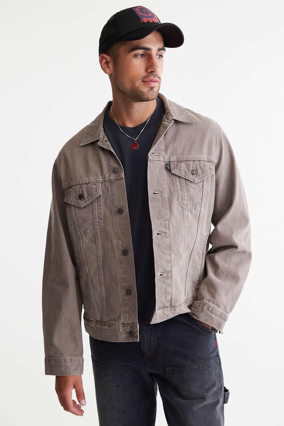 Levi's Fresh Vintage Fit Trucker Jacket in Brown for Men | Lyst