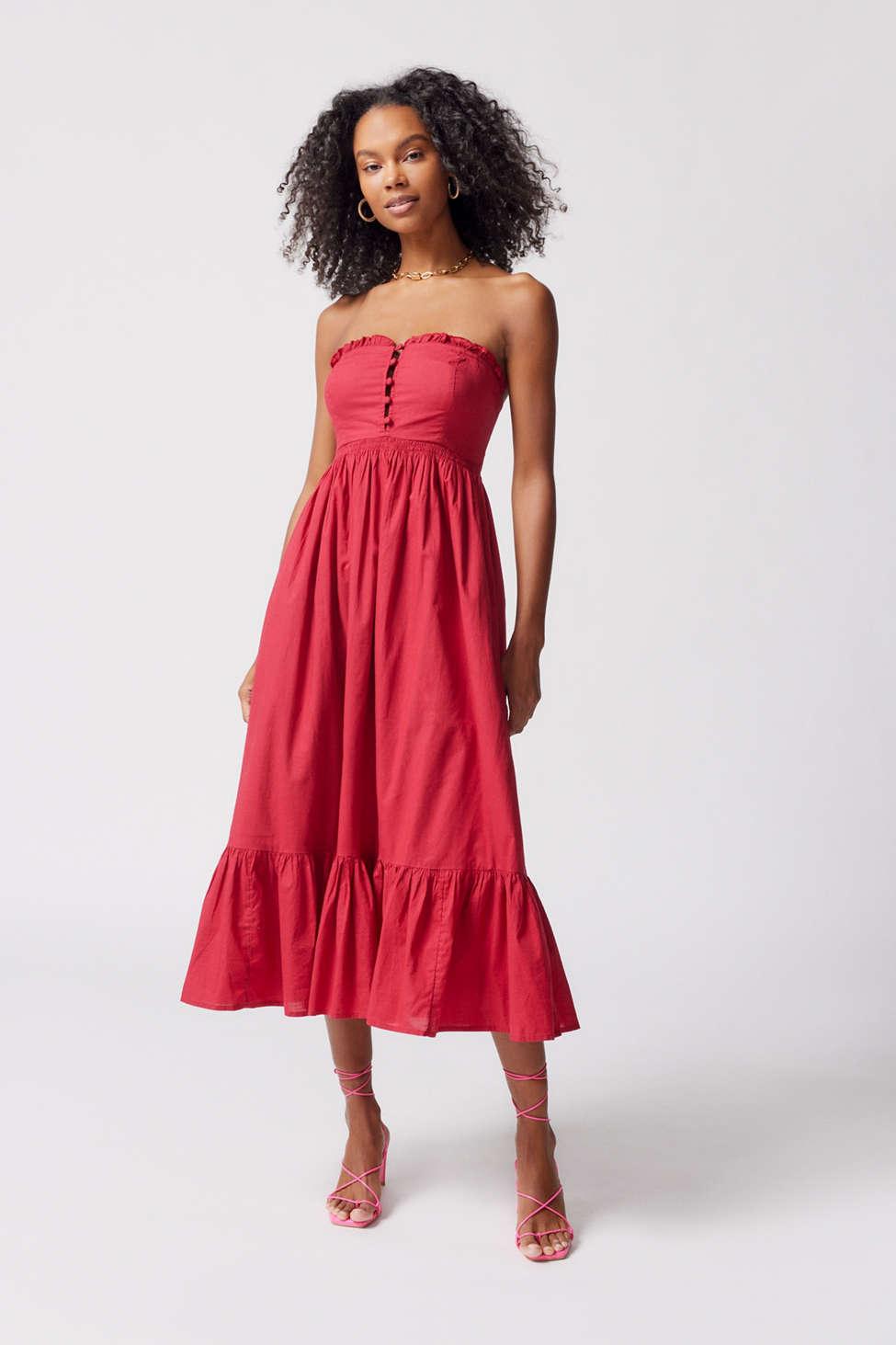 Strapless Dresses  Urban Outfitters Canada