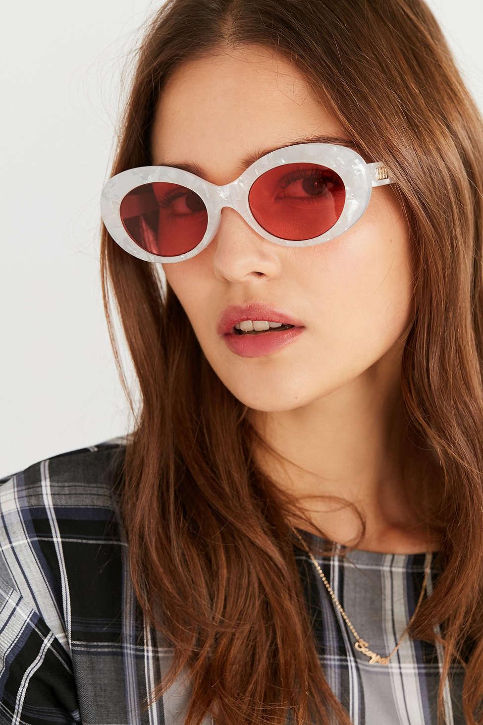 Crap Eyewear The Love Tempo Pearl Sunglasses in White - Lyst