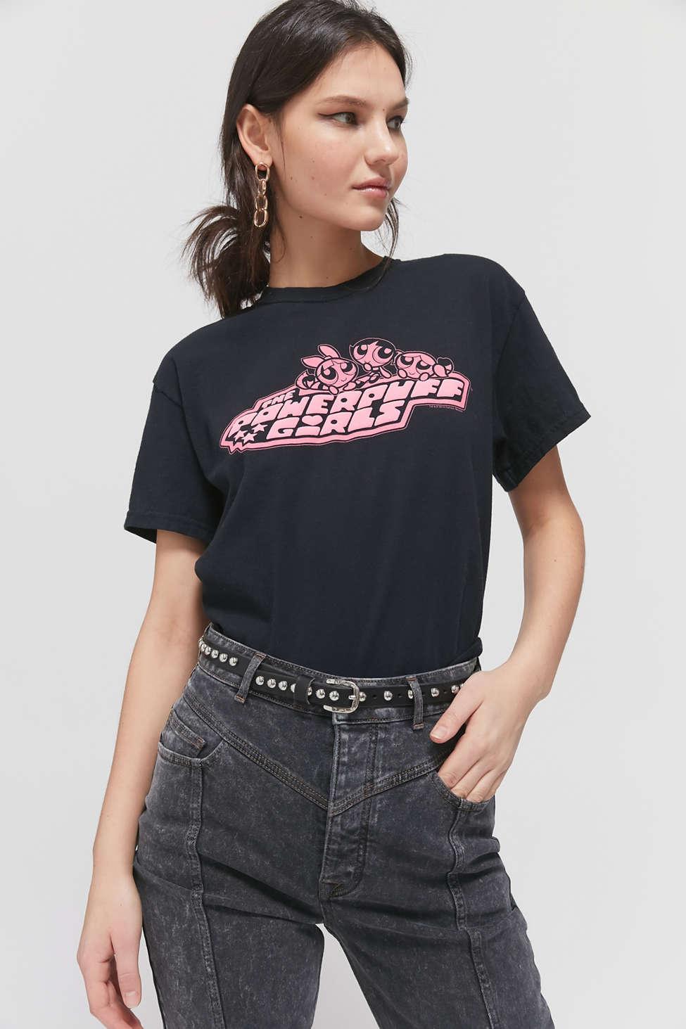 Urban Outfitters Powerpuff Girls Puffy Paint Tee Lyst