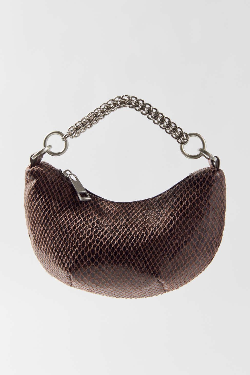 Urban Outfitters Uo Bea Micro Crescent Bag in Brown | Lyst