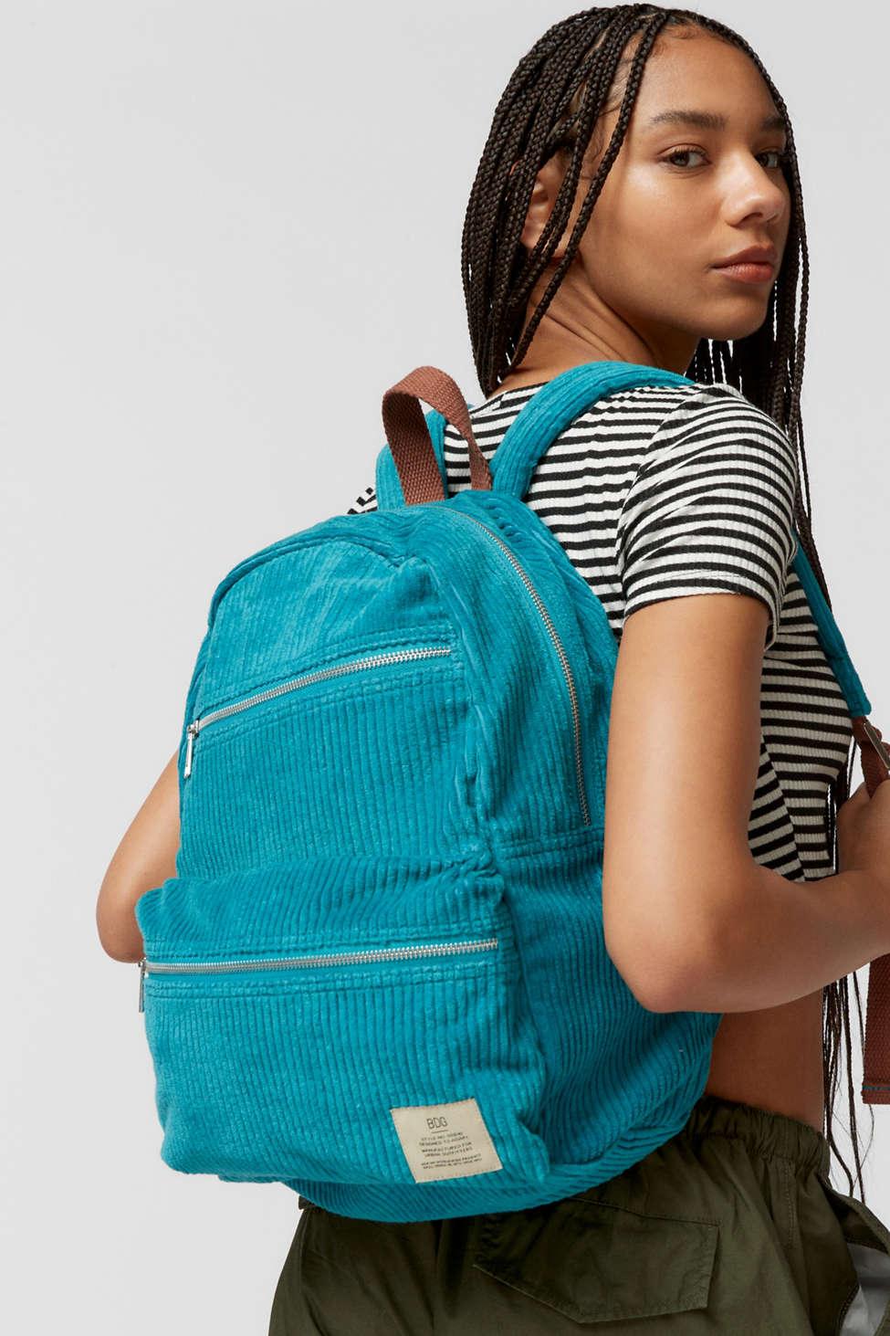 BDG Corduroy Backpack in Blue | Lyst