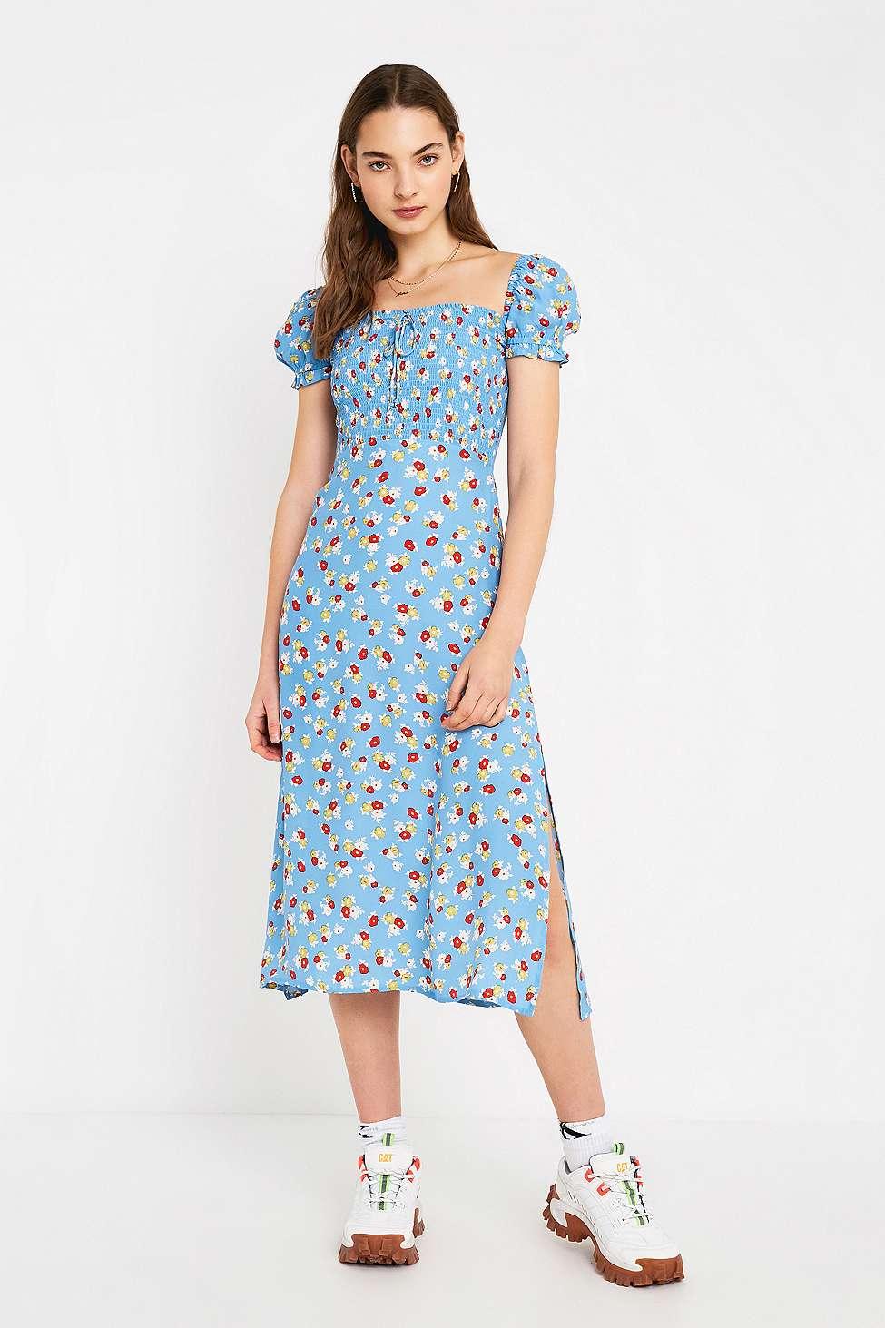faithfull the brand castilo midi dress