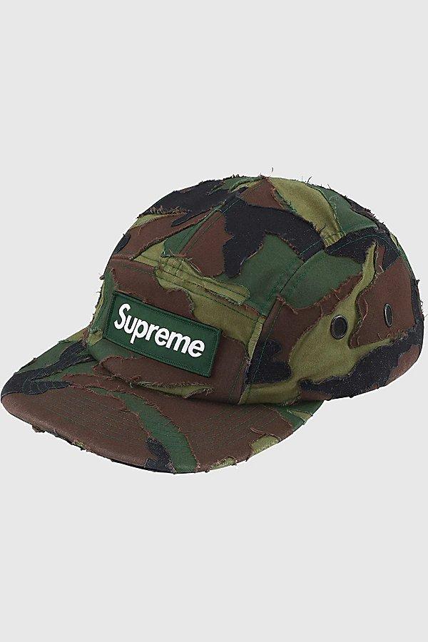 Supreme Layered Camo Camp Cap in Green | Lyst
