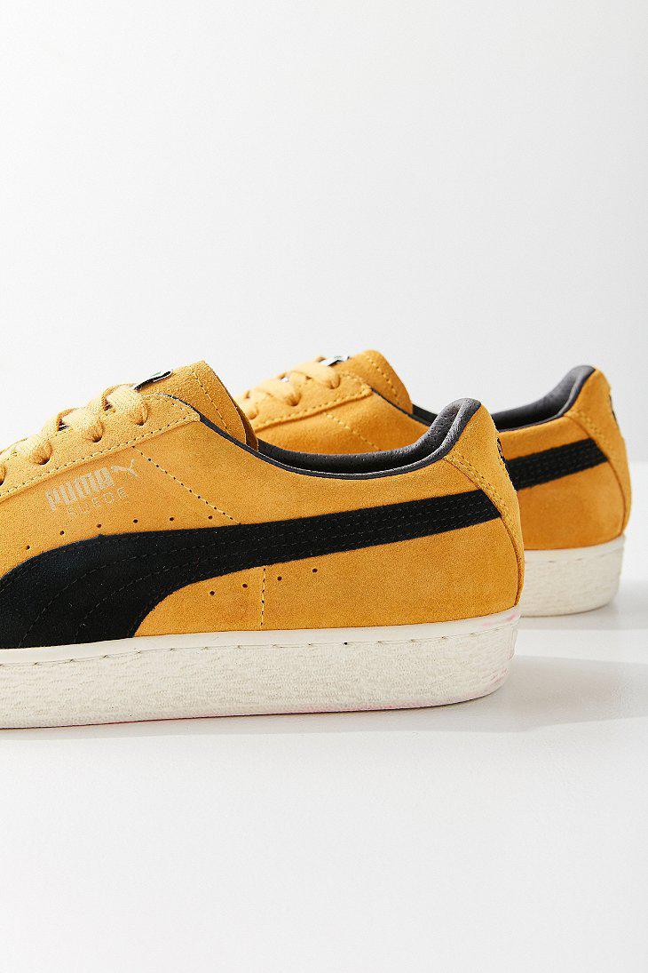 PUMA Puma Suede Classic Archive Sneaker in Yellow for Men | Lyst