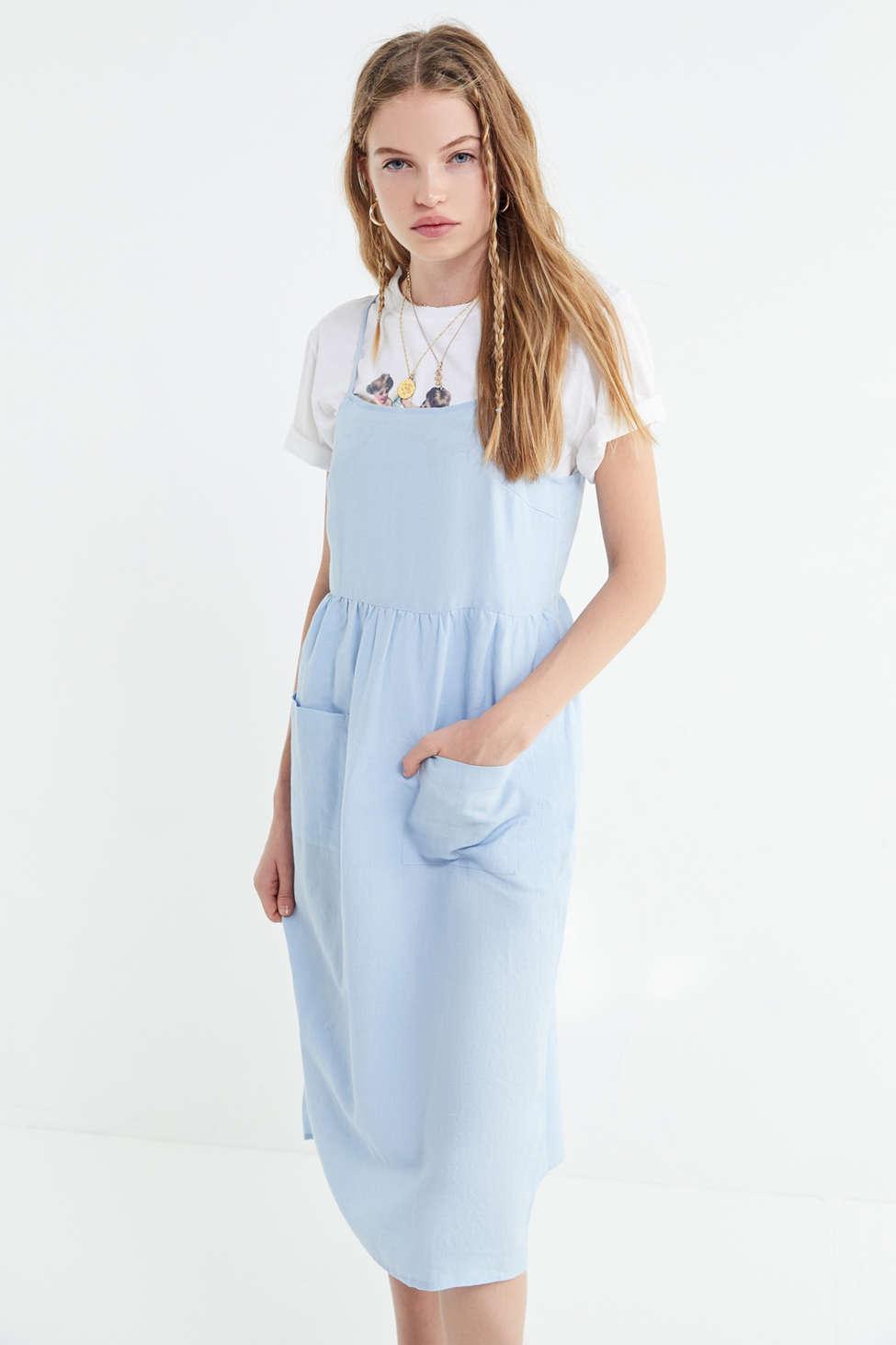 linen dress urban outfitters