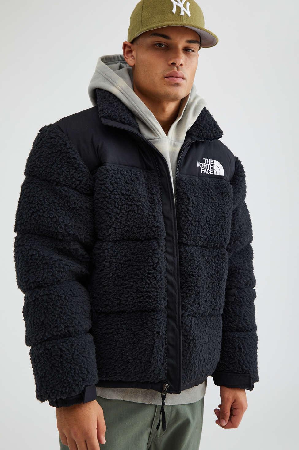 The North Face Nuptse Sherpa Puffer Jacket in Blue for Men | Lyst Canada