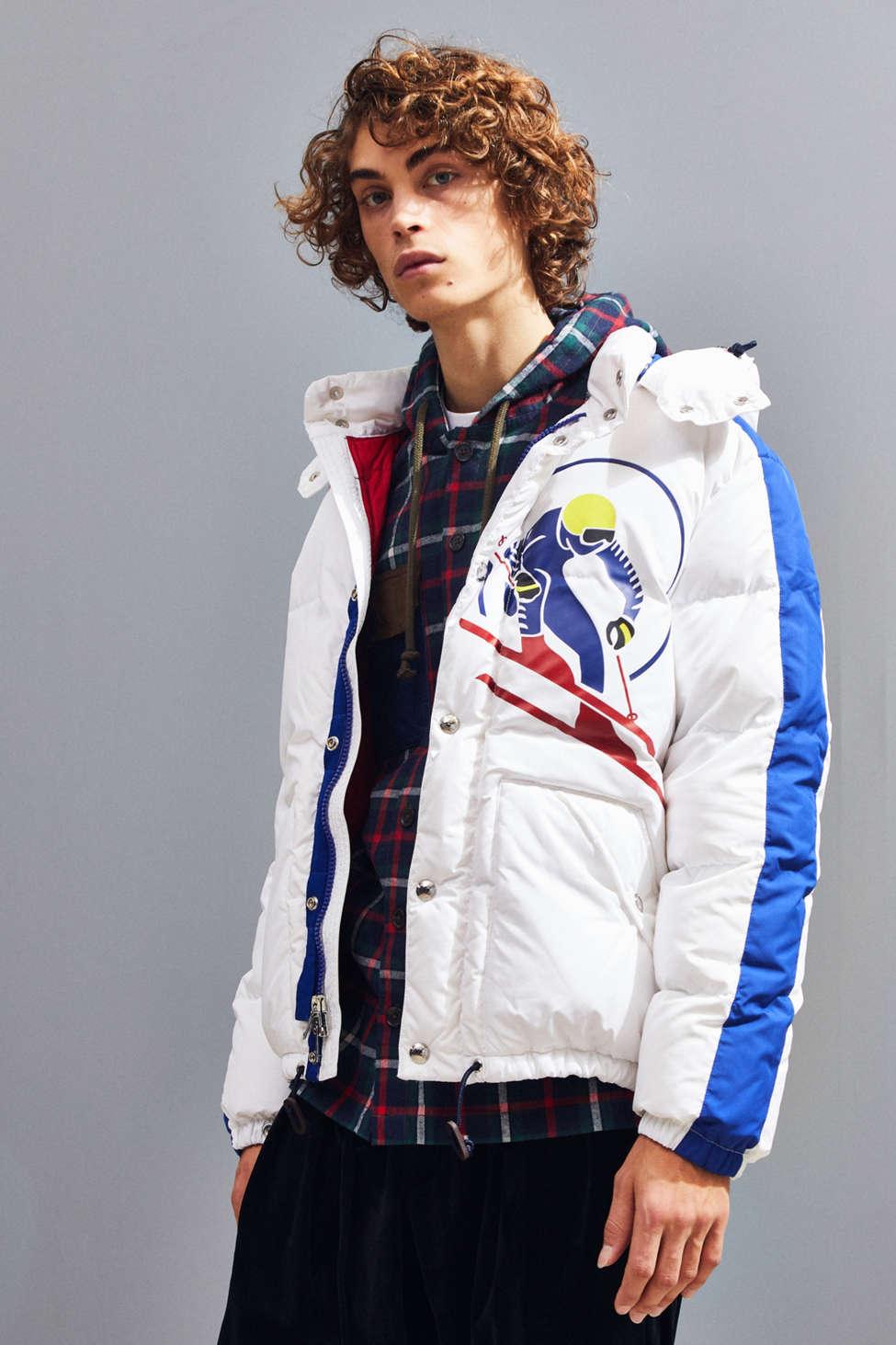 ralph lauren white puffer jacket