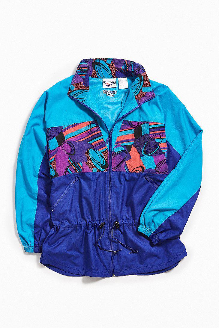 vintage reebok windbreaker jacket