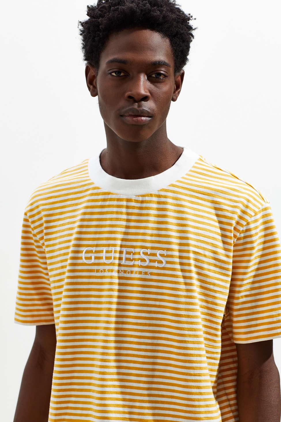 guess originals ivy stripe tee