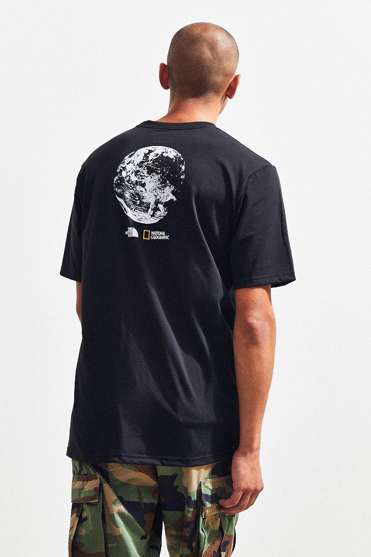 the north face x national geographic bottle source long sleeve tee
