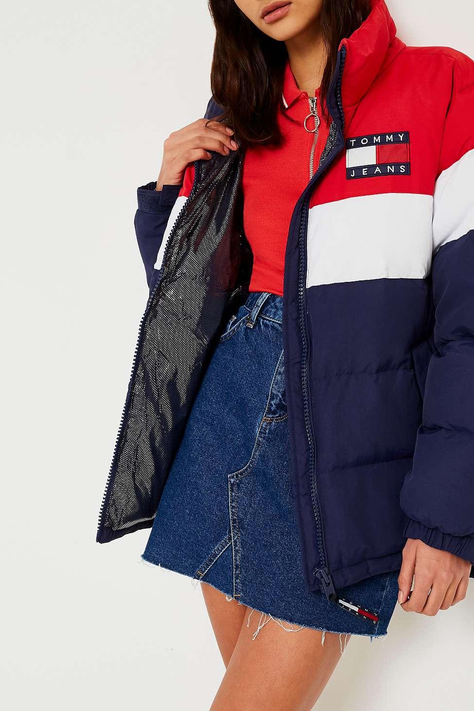 Tommy Hilfiger Red White And Blue Puffer Jacket Factory Sale, 55% OFF |  www.velocityusa.com