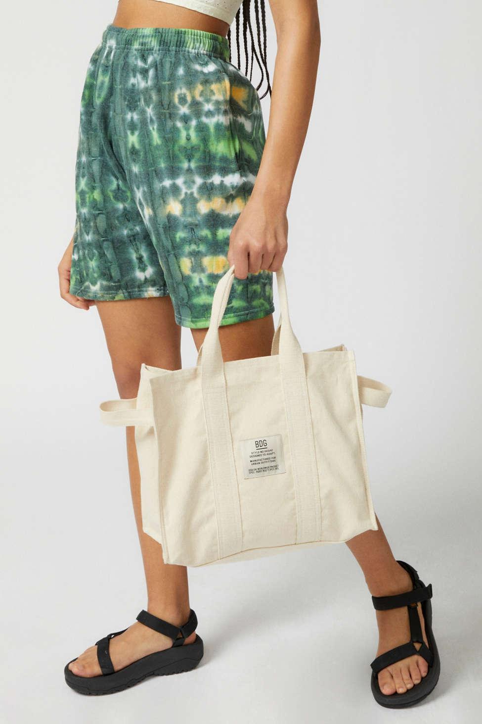 BDG Serena Canvas Tote Bag in Natural