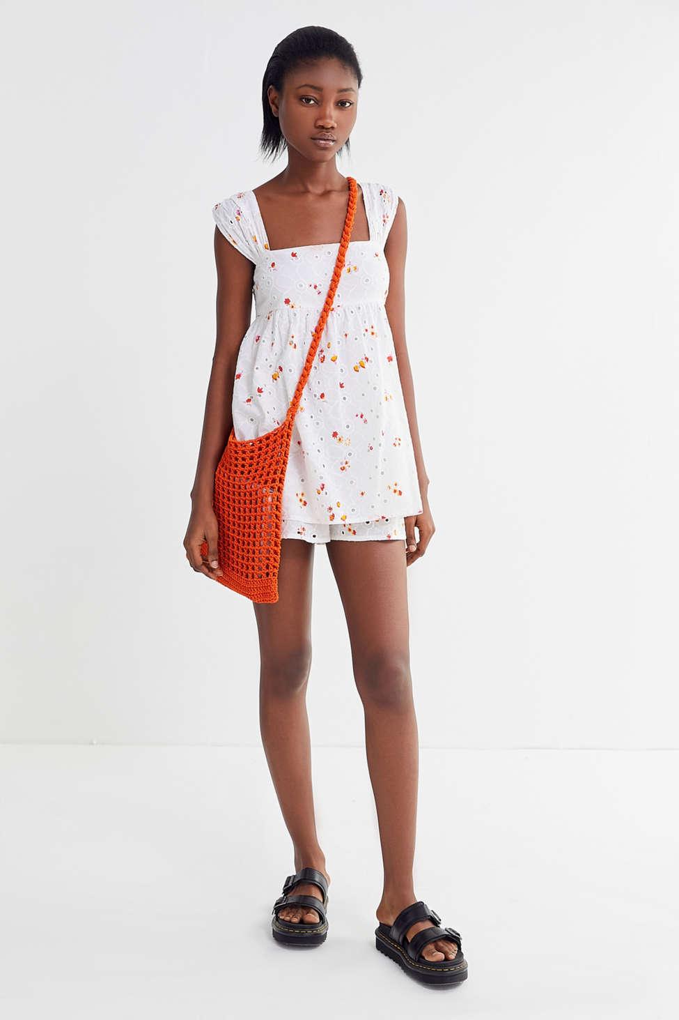 urban outfitters white romper