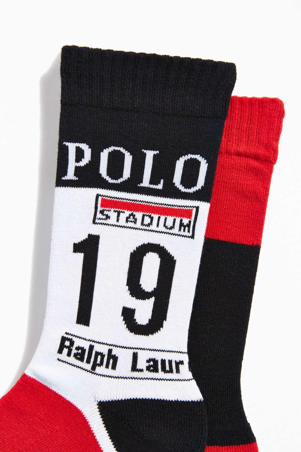 polo p wing socks