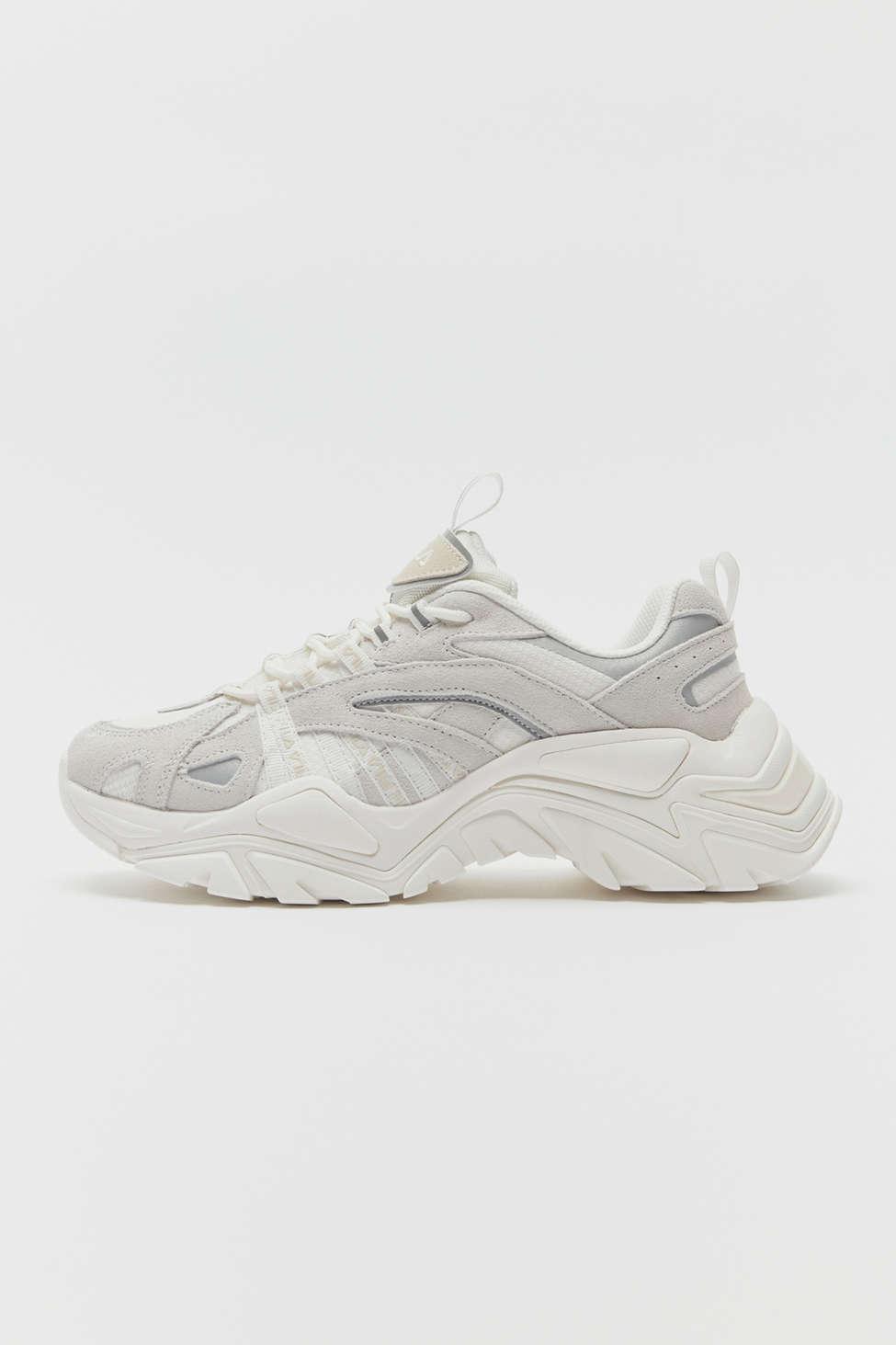 Fila Electrove Suede Sneaker in White | Lyst