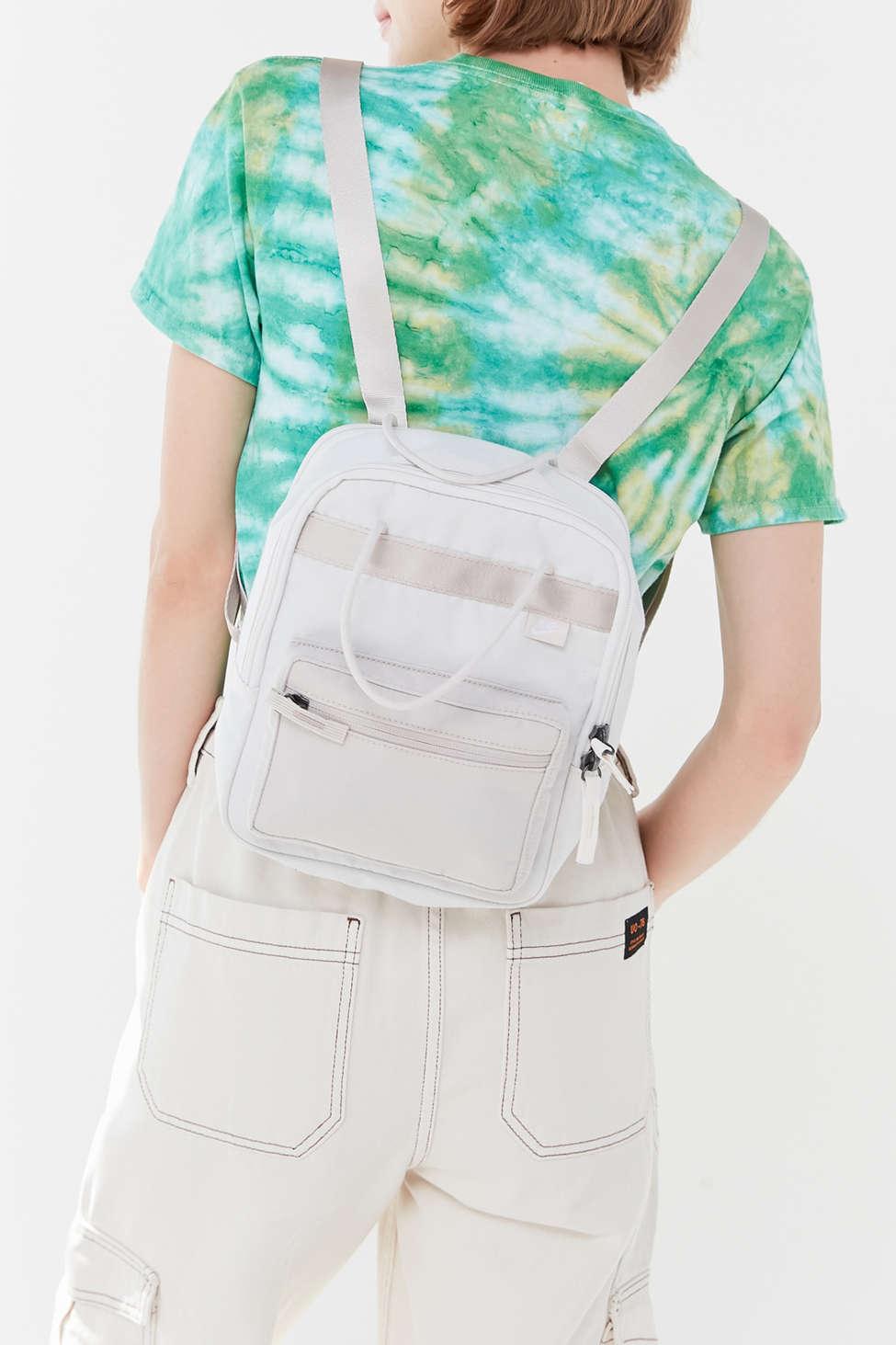 nike premium mini backpack in cream