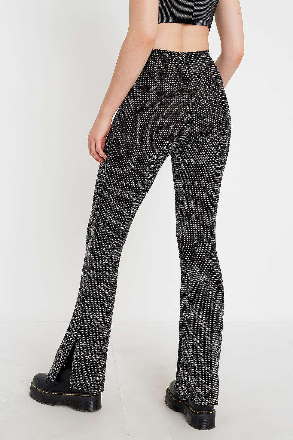 urban outfitters glitter flares