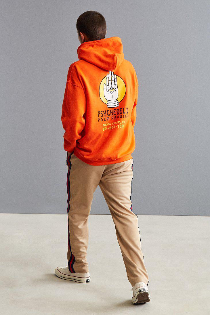 Urban Outfitters Psychedelic Palm Reader Hoodie Sweatshirt in