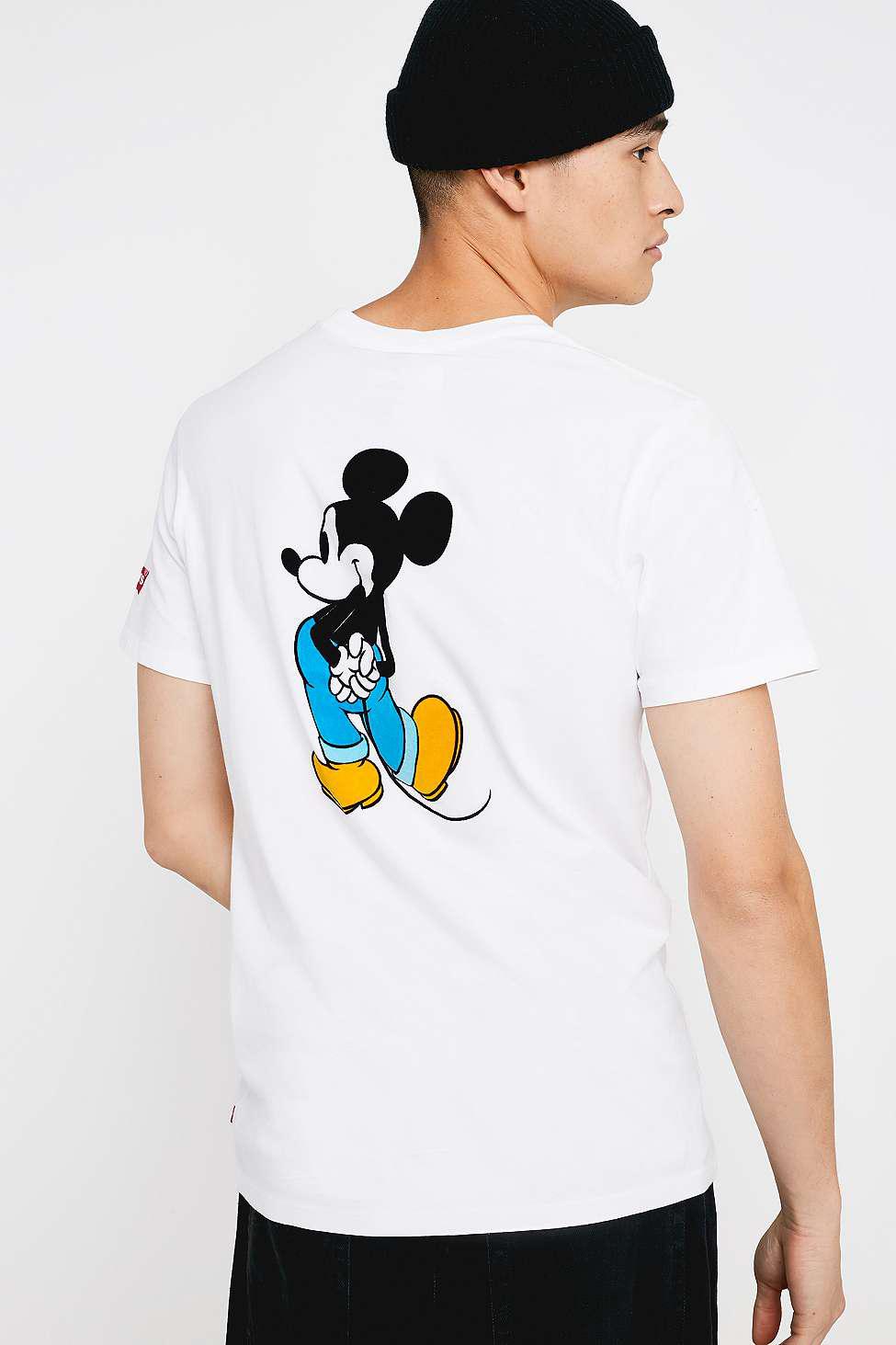levis mickey mouse tshirt