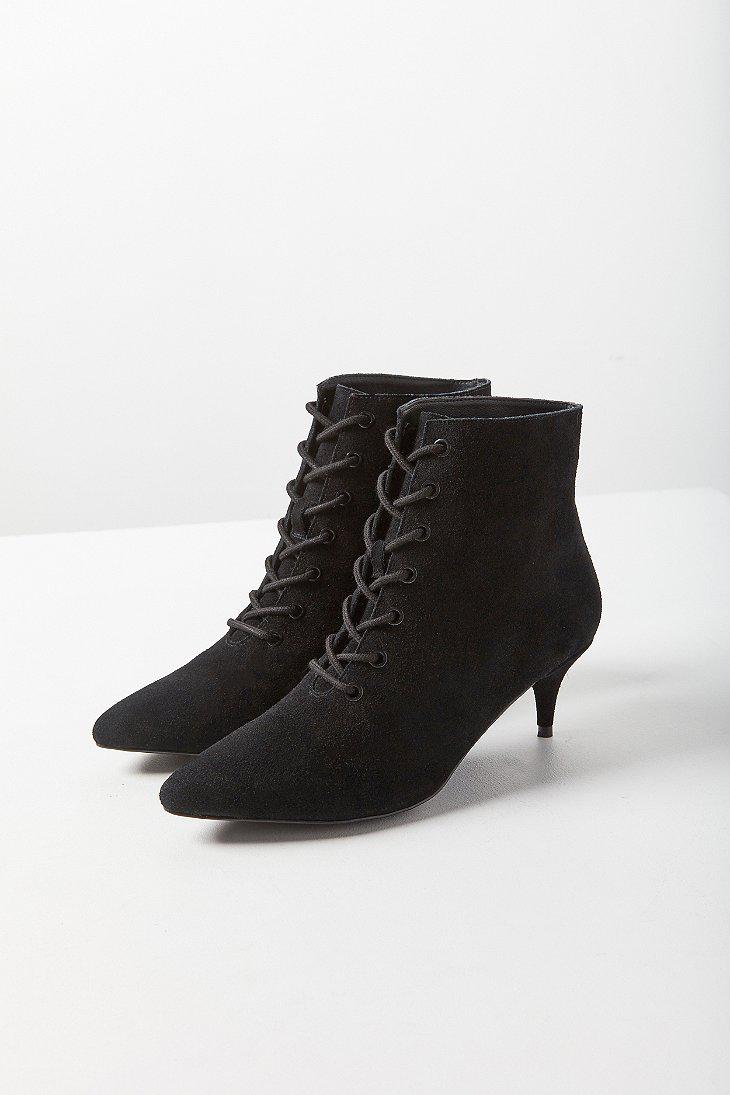 Buy > black kitten heeled boots > in stock