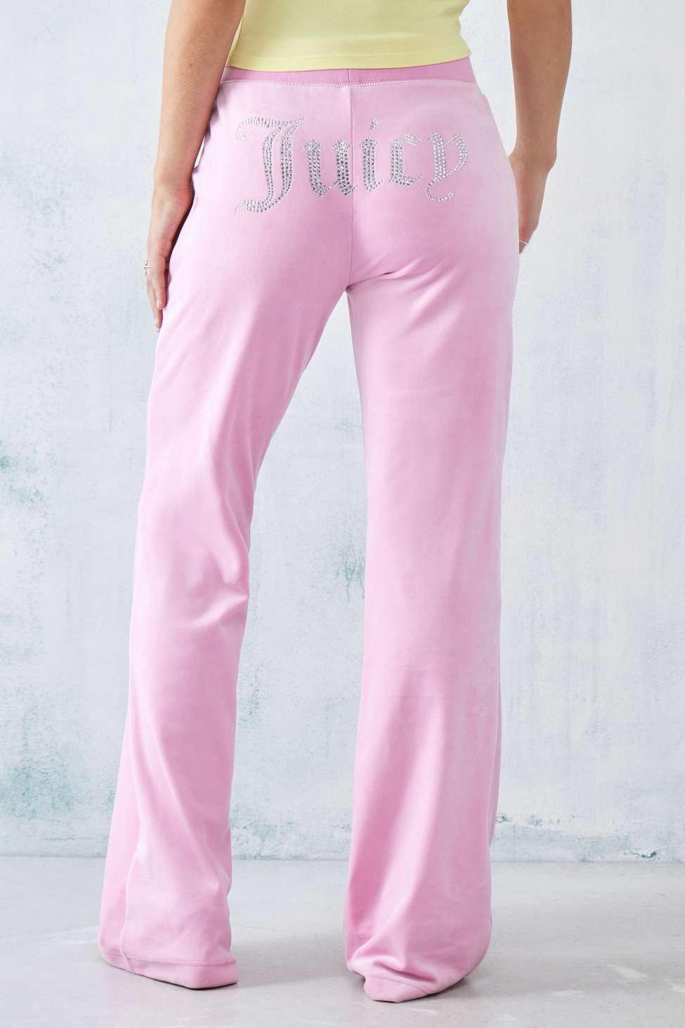 Pink juicy couture pants hotsell