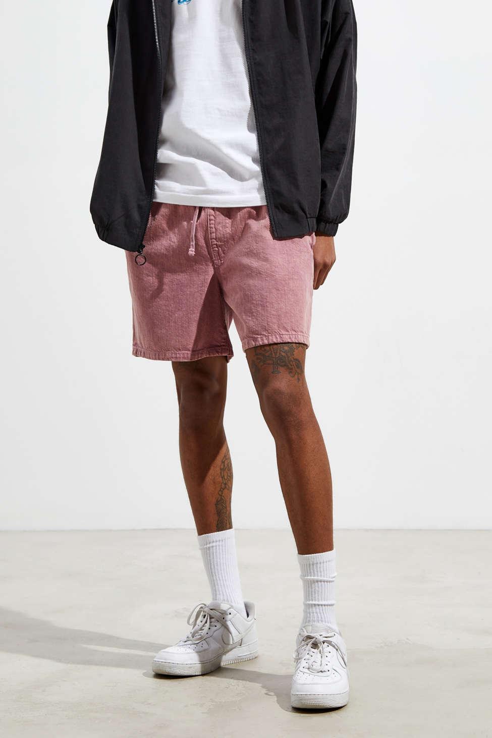 bdg denim volley short