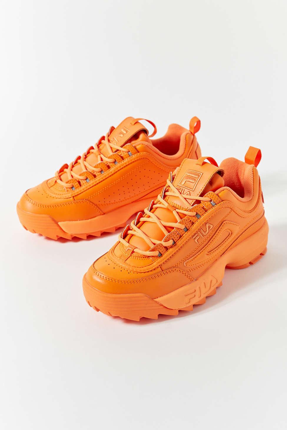 fila disruptor 2 premium neon sneaker
