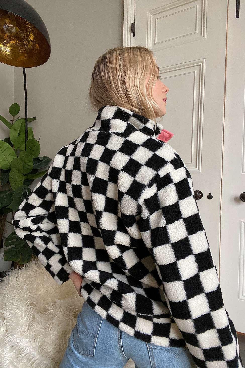 vans jacket checkered