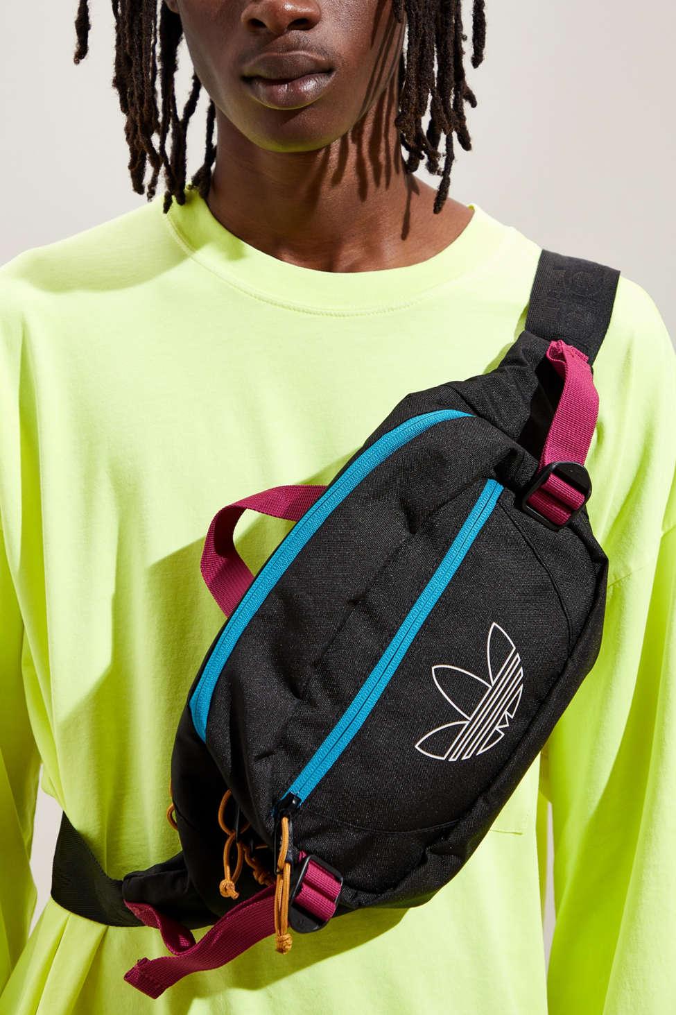 adidas Adidas Originals Utility Trefoil Sling Bag for Men | Lyst