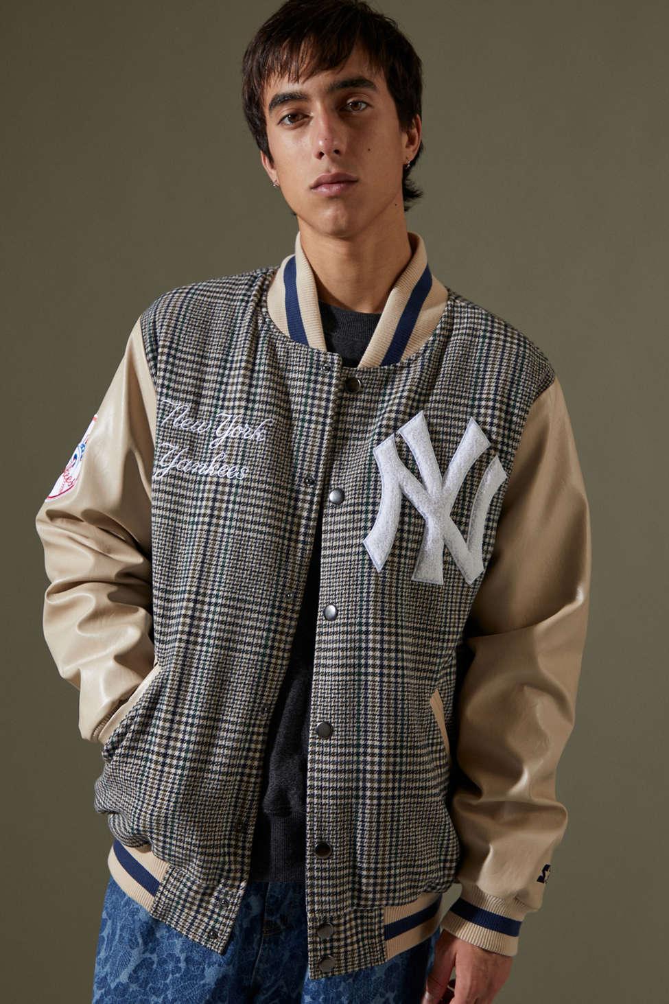 Starter Uo Exclusive Blocked Varsity Jacket for Men Lyst