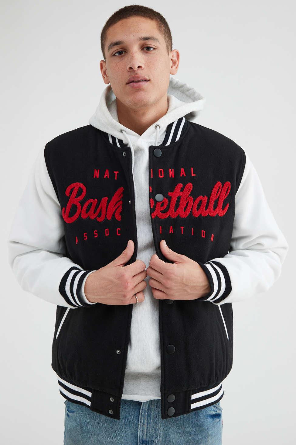 Brooklyn Cloth Ultra Game Uo Exclusive Nba Varsity Jacket for Men