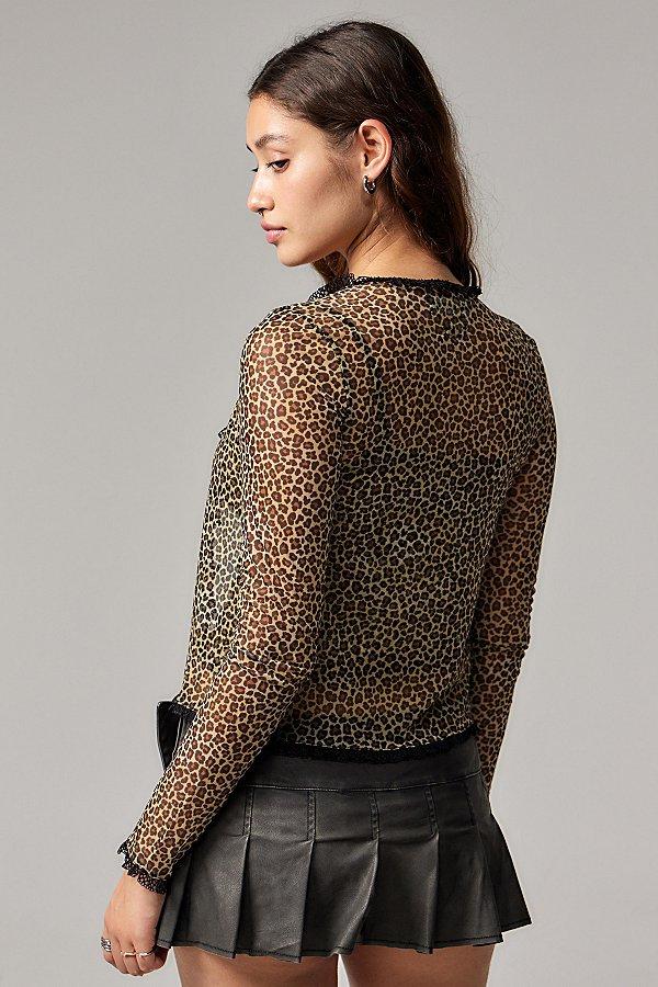 Leopard turtleneck urban outfitters hotsell