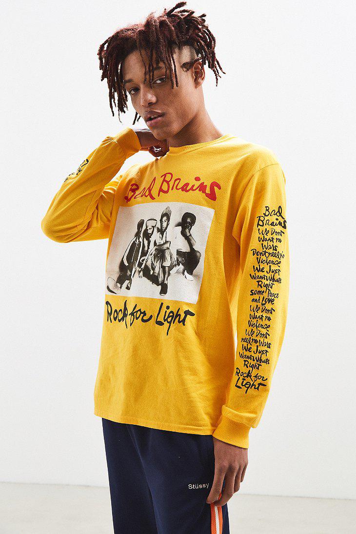 Urban Outfitters Bad Brains Rock For Light Long Sleeve Tee in