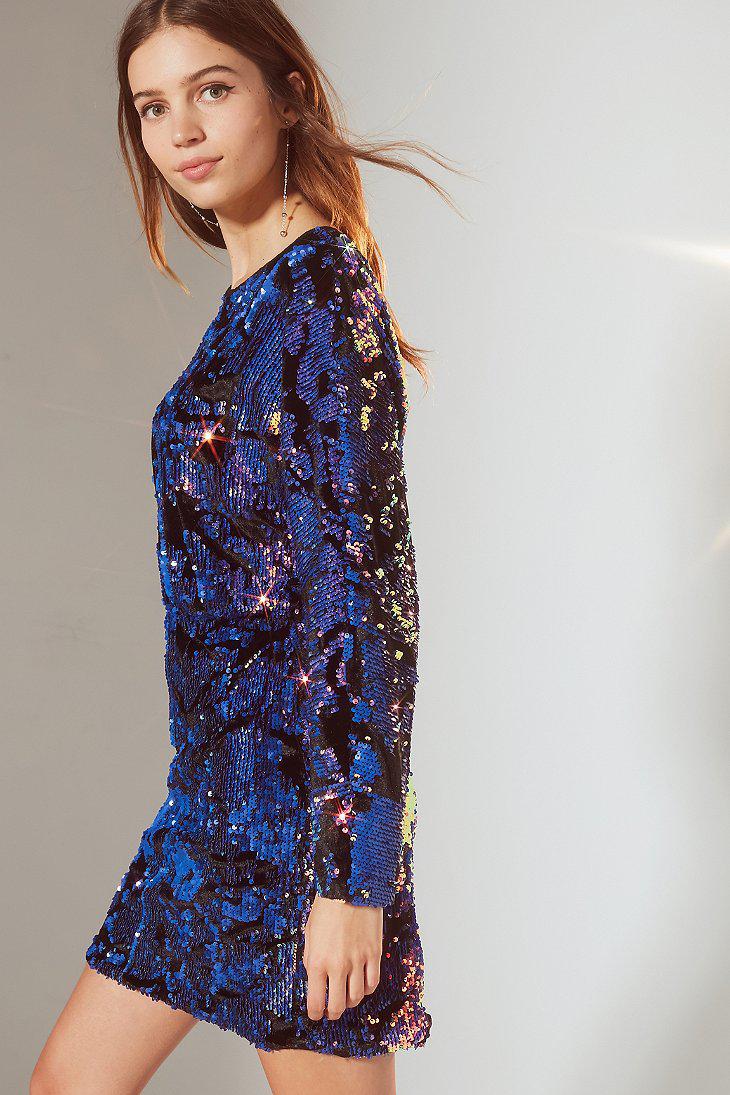 urban outfitters sequin dress