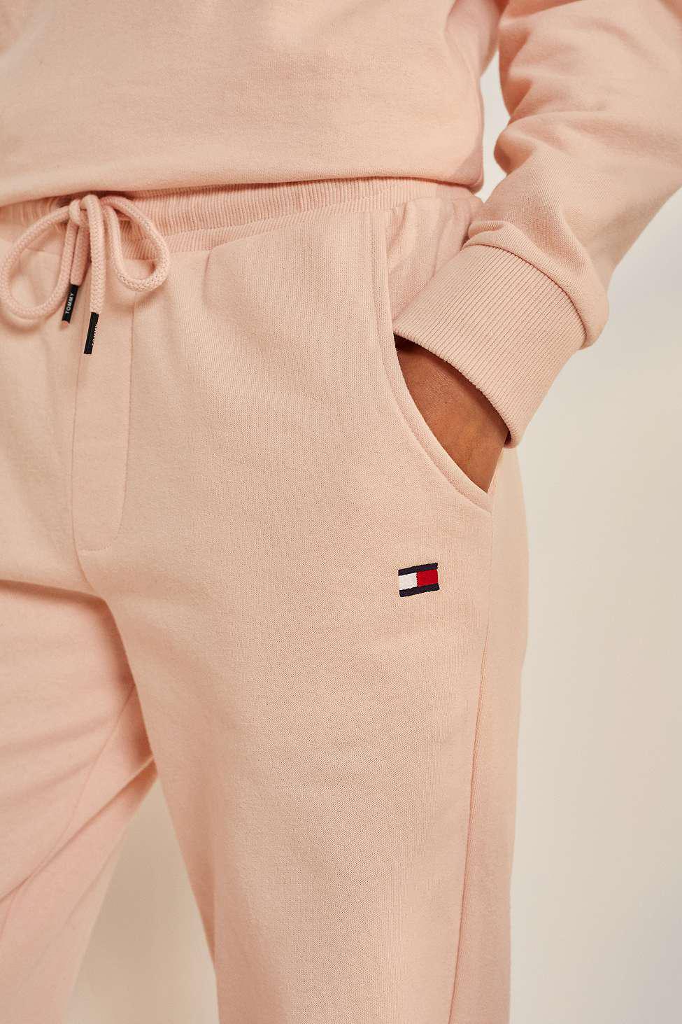 tommy hilfiger pink sweatpants