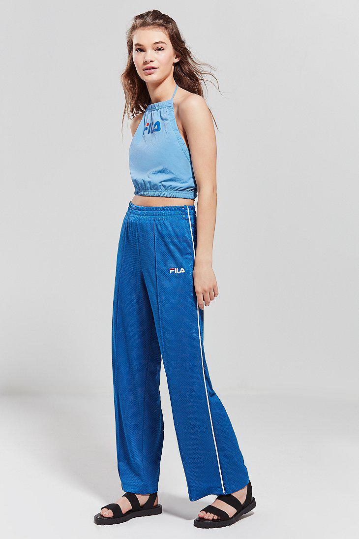 Fila blue track pant Clearance