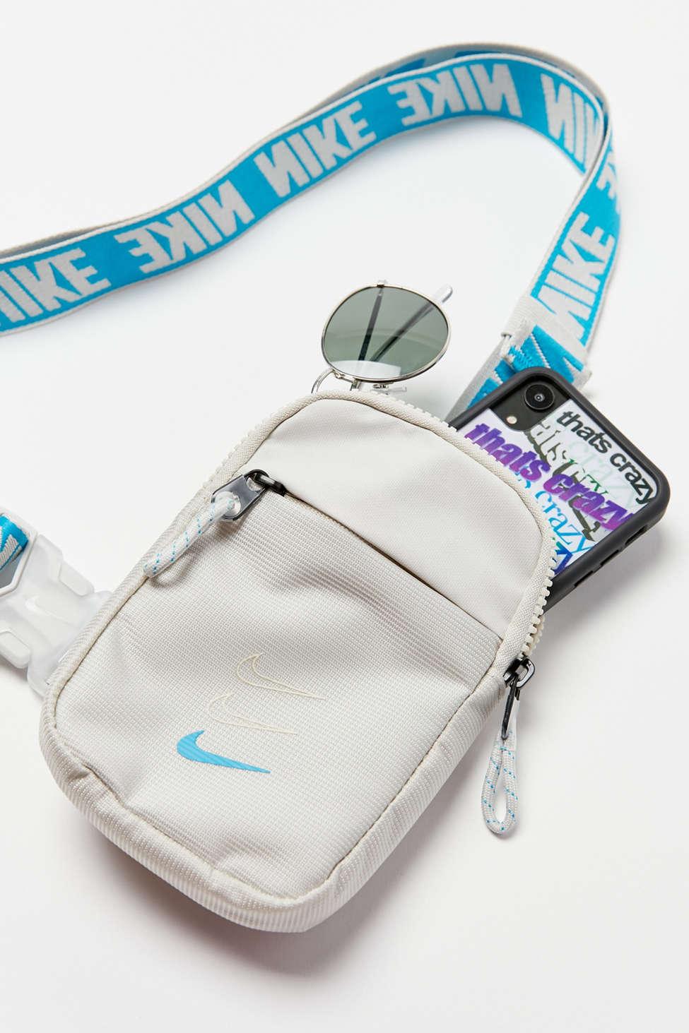 Nike Sportswear Essential Crossbody Bag in Blue - Lyst