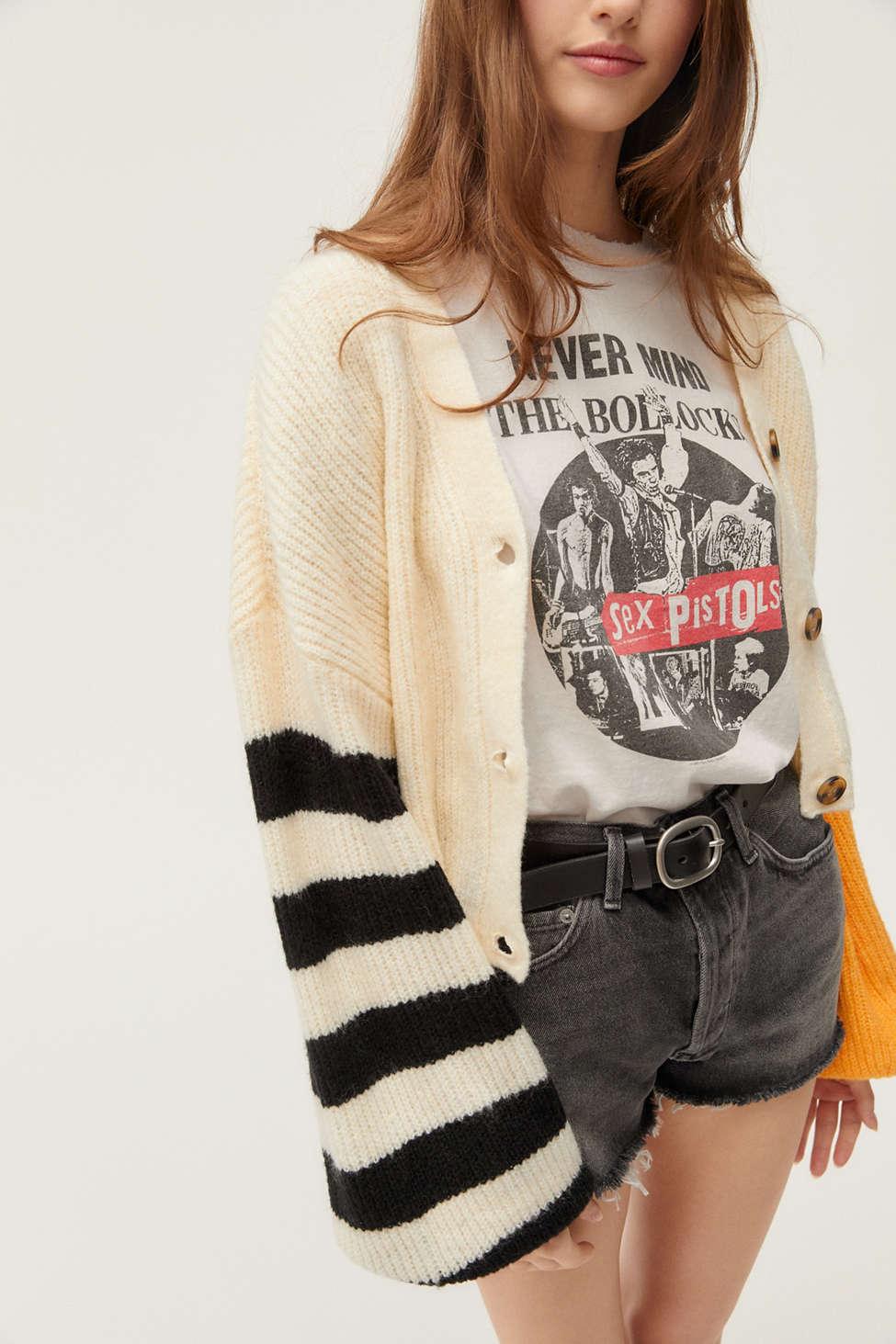truly madly deeply piper slouchy balloon sleeve cardigan