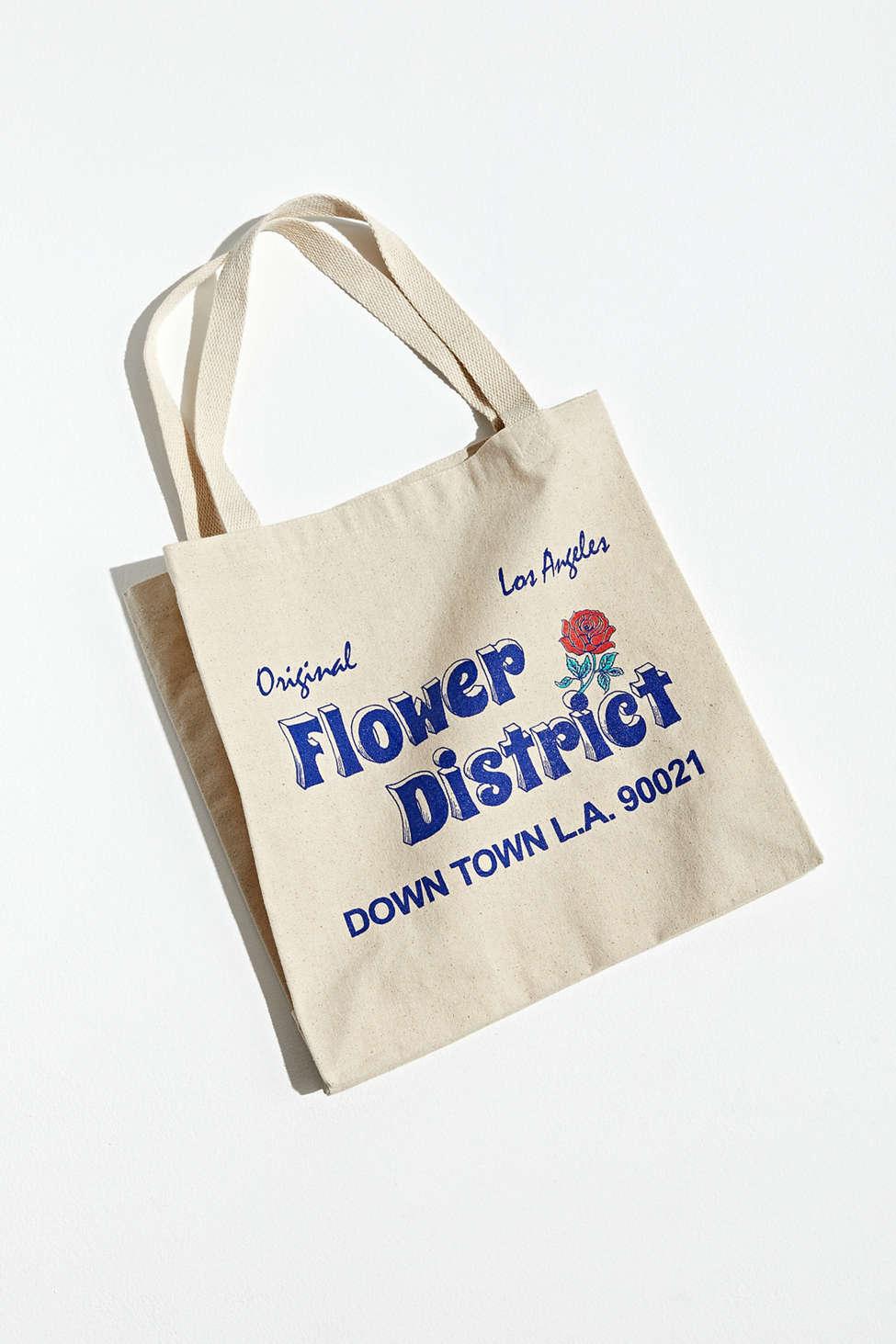 Flower Tote Bag  Urban Outfitters Singapore