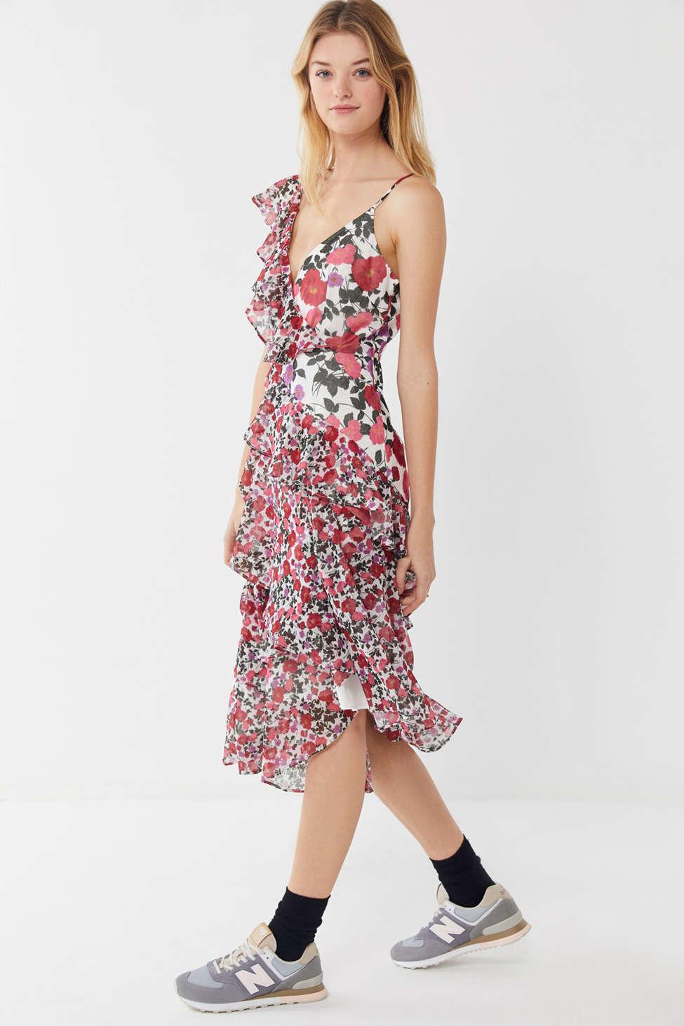 keepsake waves midi dress