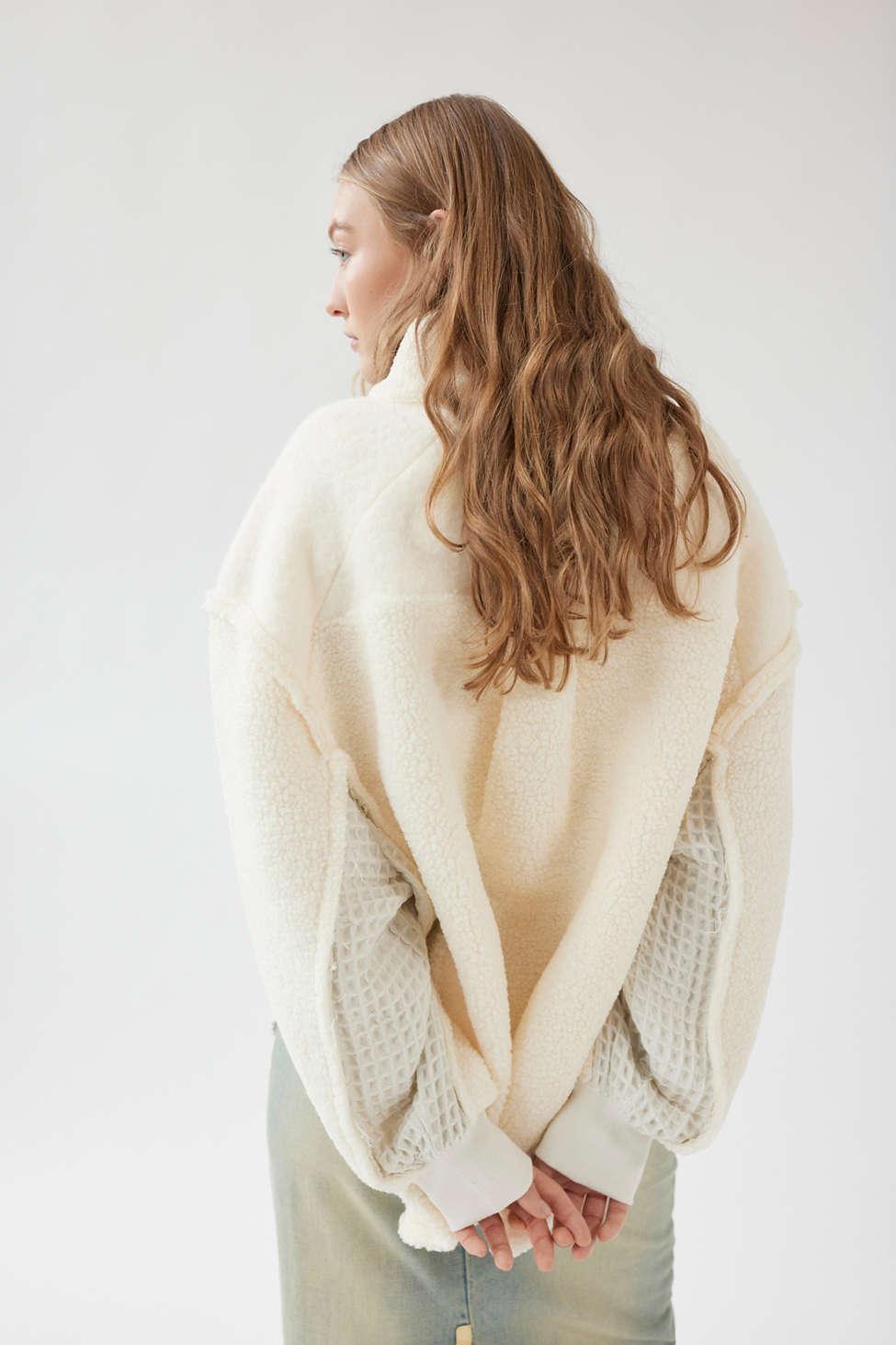 Garage sherpa pullover cheap