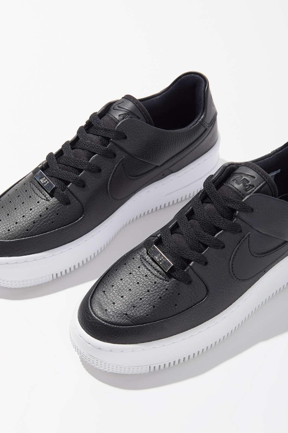 Nike Air Force 1 Sage Low Basketball Shoes in Black | Lyst Canada