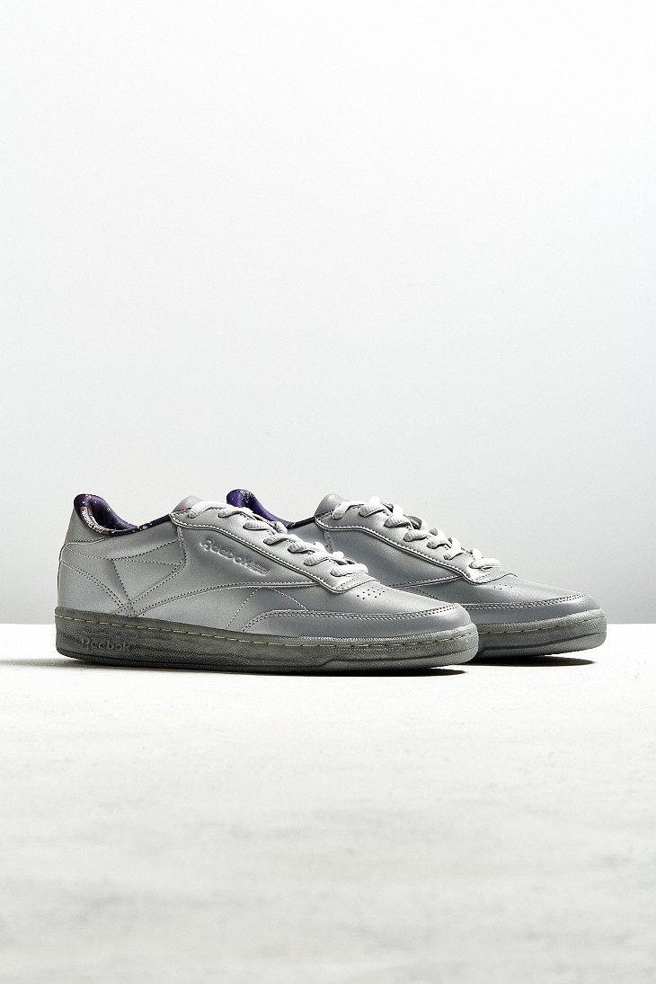 reebok club c 85 tdg reflective sneaker