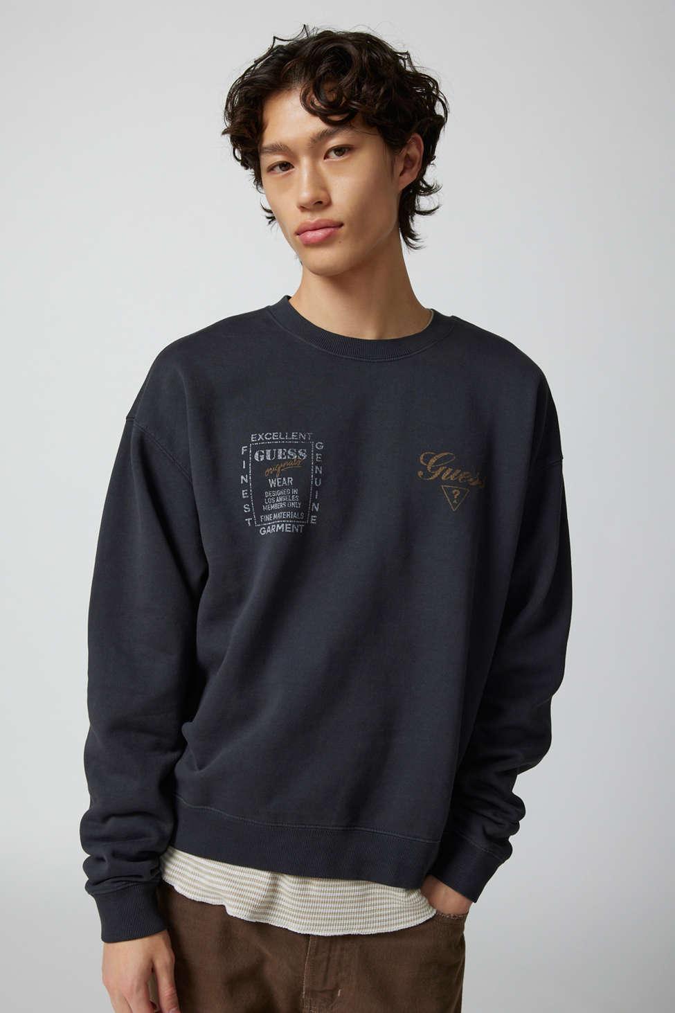 Guess sweatshirt online urban outfitters