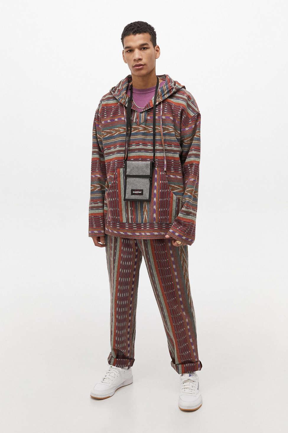 uo geo print corduroy cargo pant